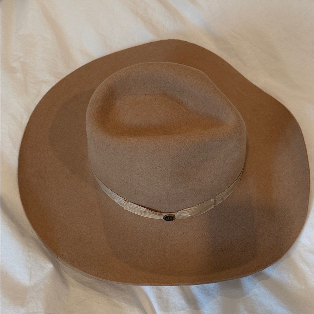 Classic Tan Fedora Hat